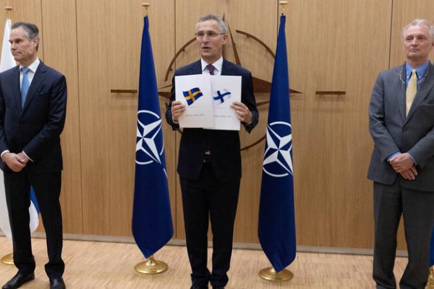 Швеція та Фінляндія офіційно подали заявки на приєднання до НАТО