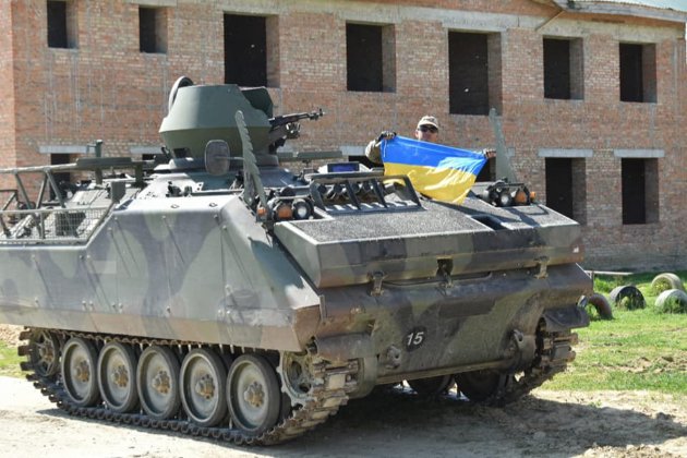 Українські захисники показали, як опановують техніку країн-партнерів (фото)