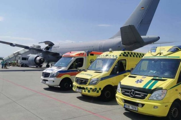 30 тяжкопоранених українців спеціальним медичним рейсом відправили на лікування до Німеччини