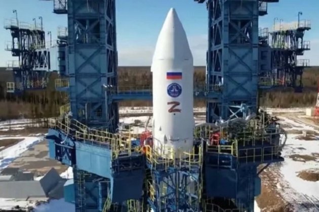 Російський військовий супутник, запущений на ракеті із літерою Z впав на Землю