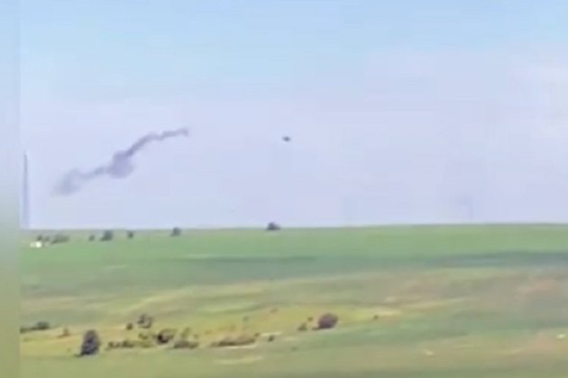 Українські десантники збили російський гелікоптер Ка-52 «Алігатор» (відео)