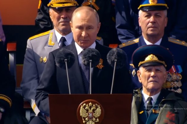 «Росія дала попереджувальну відповідь агресору»: що сказав путін на параді 9 травня