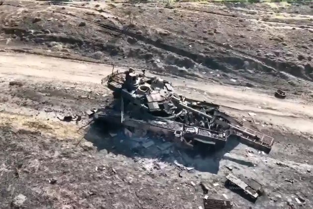 Українці знищили найсучасніший російський танк Т-90М «Прорив» (відео)