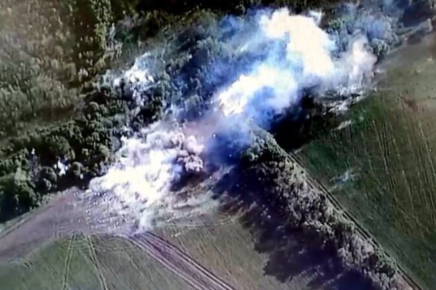 Українські артилеристи знищили близько 10 одиниць техніки окупантів (відео)