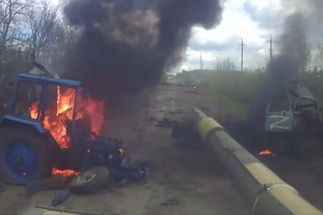 «Повертаємо своє». Українські воїни показали, як знищують окупантів та їхню техніку (відео)