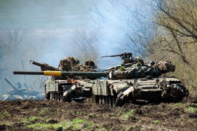 Карта бойових дій в Україні станом на 8 травня 2023 року