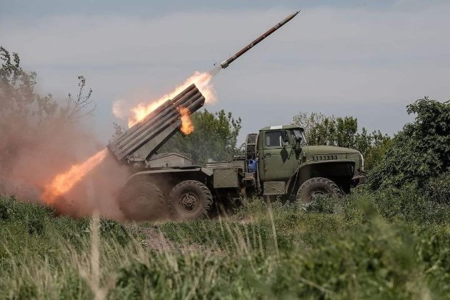 Карта бойових дій в Україні станом на 24 травня 2023 року