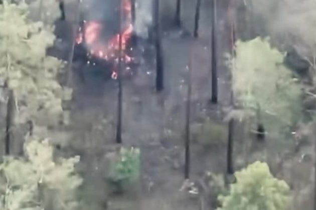 ЗСУ та прикордонники знищили склад окупантів на Донбасі (відео)