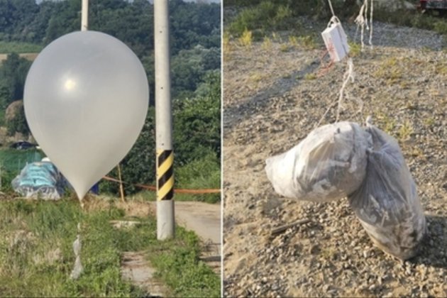 КНДР «атакувала» Південну Корею повітряними кулями зі сміттям та гноєм