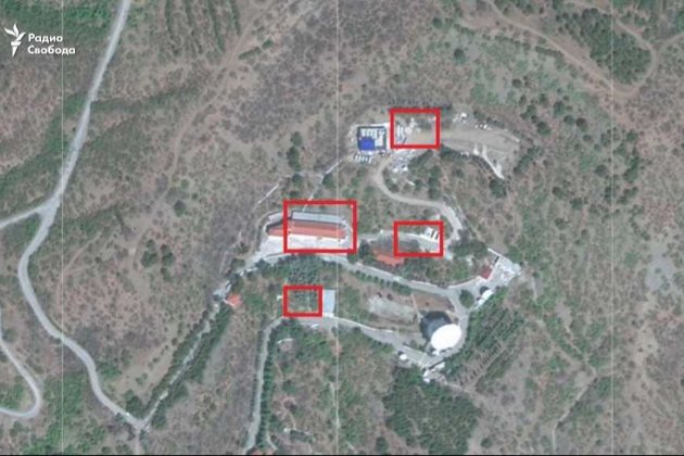 Удар по центру зв'язку росіян в Алушті: з'явилися супутникові знімки наслідків
