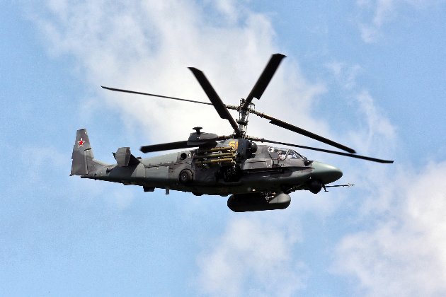 Українські військові збили російський вертоліт Ка-52 «Алігатор»