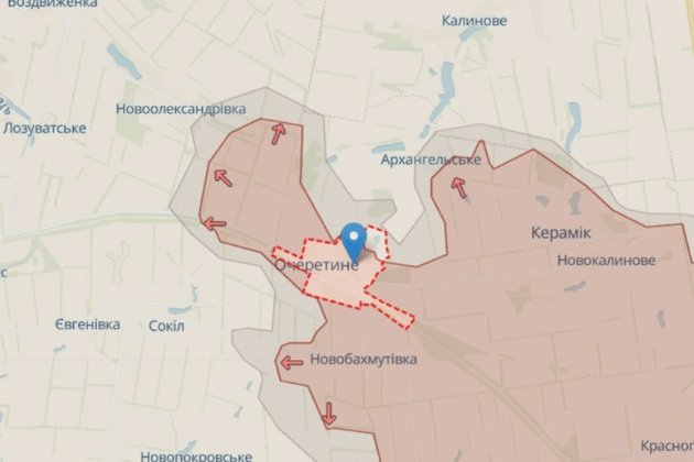 Окупанти закріпилися в Очеретиному на Донеччині, українські бійці намагаються вибити їх — «Хортиця»