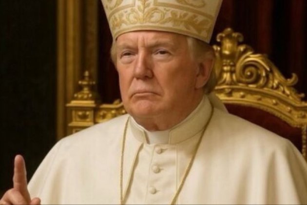 Католики розкритикували Трампа за фото в образі Папи Римського