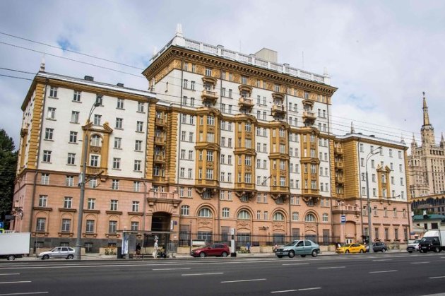 Площу біля посольства США у Москві назвуть на честь псевдоутворення «ДНР» 