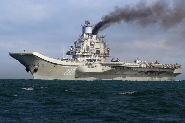 Ремонт єдиного російського авіаносця «Адмірал Кузнєцов» затягується до 2024 року
