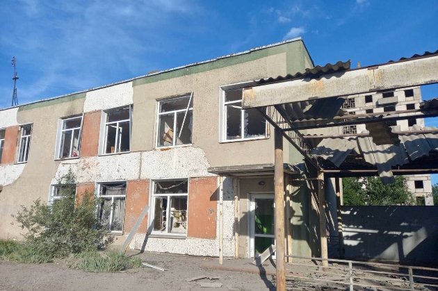 У Запорізькій області росіяни обстріляли дитячий садочок (фото)