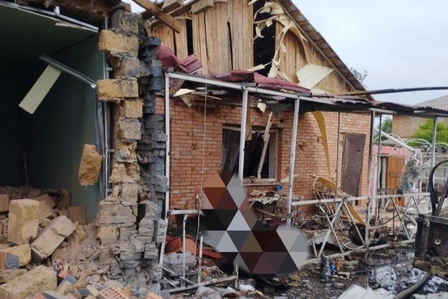 В Оріхові від влучання снаряду в приватний будинок загинула сімейна пара