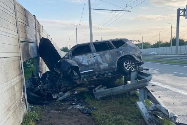 У Сімферополі вибухнуло авто з членом окупаційної адміністрації Запоріжжя (відео)
