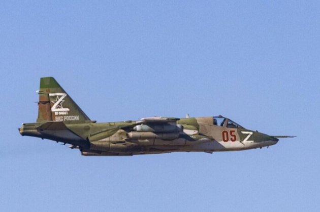 Нацгвардійці збили «Іглою» російський Су-25 на Донеччині (відео)