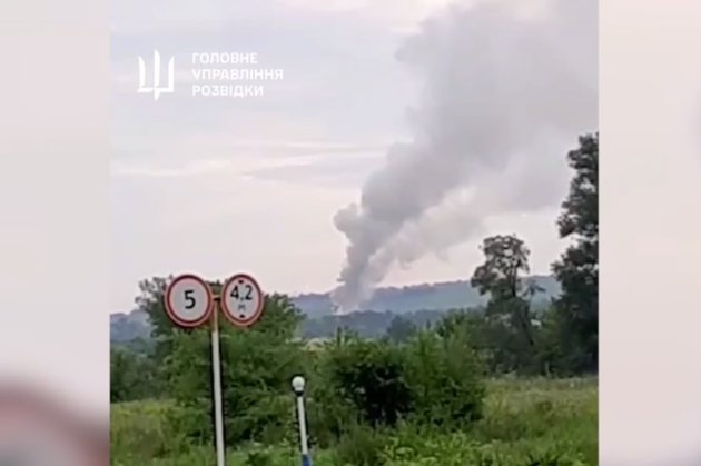 Вночі ГУР уразило склад з боєприпасами у Воронезькій області (відео)