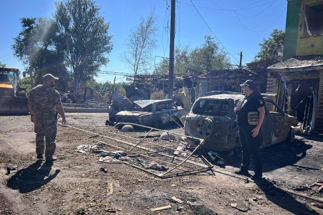 Ракетний удар по Вільнянську: 7 загиблих і 36 травмованих (фото)