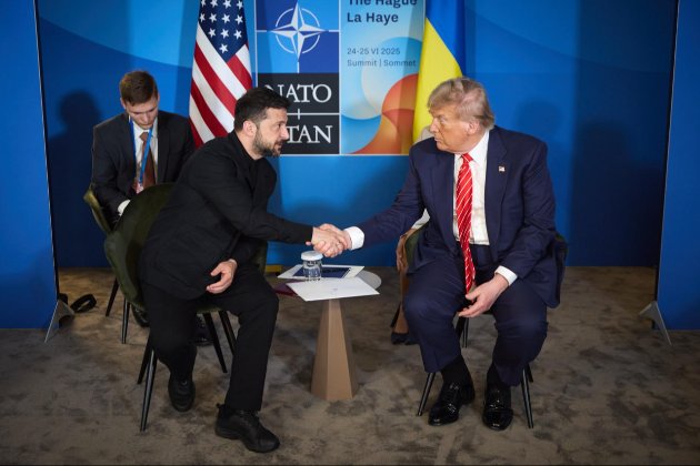 Зеленський зустрівся з Трампом на полях саміту НАТО: про що говорили 