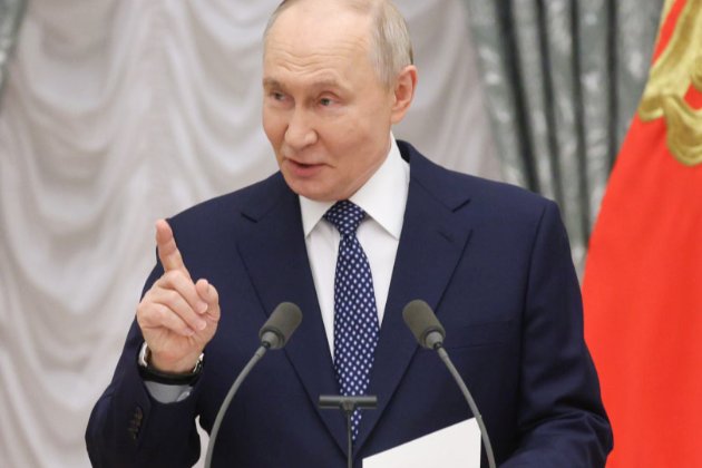 Путін заявив, що Україна «відступає по всій лінії фронту», та поскаржився на Захід