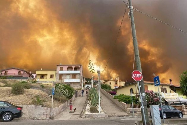 На італійській Сардинії запровадили надзвичайний стан через масштабні пожежі 