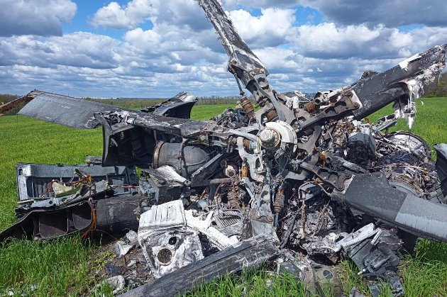 Українські зенітники збили російський гелікоптер біля окупованої Горлівки