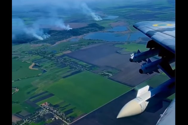 Повітряні Сили показали, як виглядає поле бою з кабіни МіГ-29 (відео)