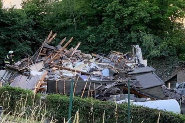 У Німеччині обвалився житловий будинок: четверо постраждалих (фото)