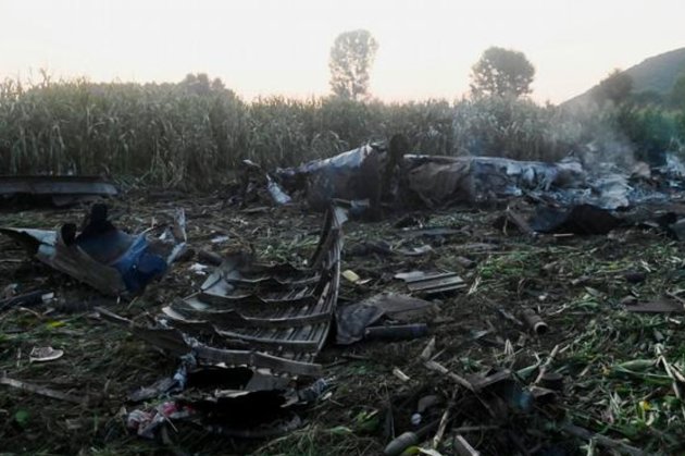 Український літак Ан-12, який розбився у Греції, перевозив оборонний вантаж із Сербії у Бангладеш
