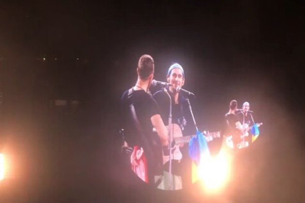 Coldplay на концерті у Варшаві виконали «Обійми» гурту «Океан Ельзи» (відео)