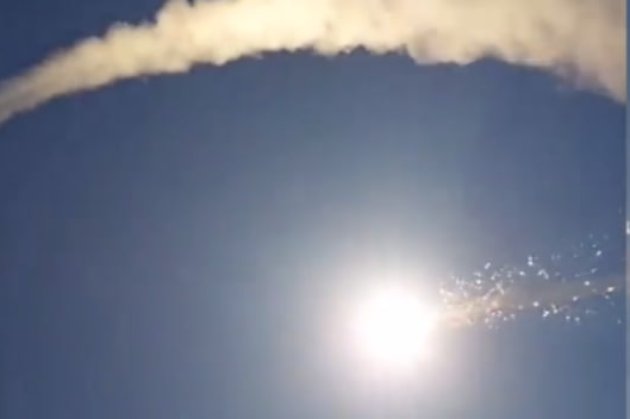ЗСУ показали, як збивають російські ракети над Дніпропетровщиною (відео)