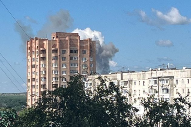 На Луганщині ЗСУ знищили склад ворожих ракет (відео)