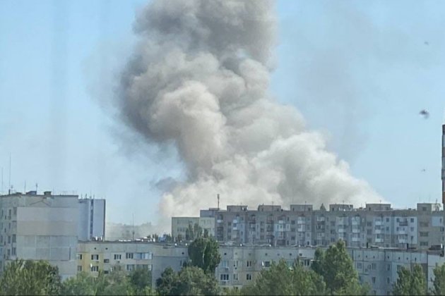 ЗСУ вдарили по штабу росіян на заводі «Сокіл» у Новій Каховці (відео)