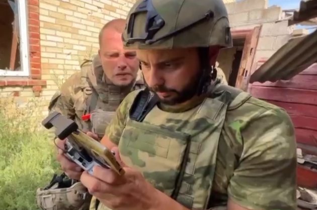 Російський пропагандист зняв, як ЗСУ «вкрали» безпілотник в окупантів (відео)