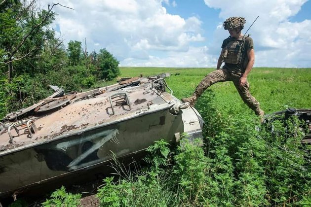 Карта бойових дій в Україні станом на 8 серпня