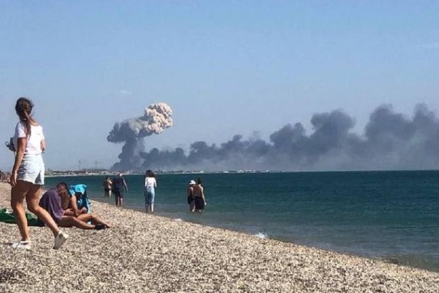 Росія наказує засекречувати факти вибухів на військових об'єктах у Криму — розвідка