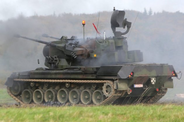 Німеччина передала Україні ще чотири установки Gepard і 13 броньованих автомобілів
