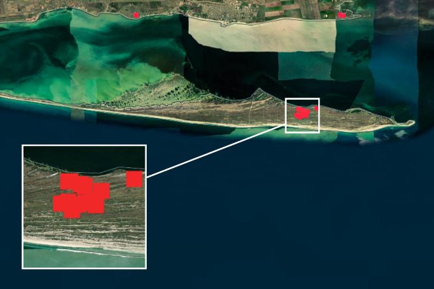 На окупованому острові Джарилгач п'ять днів палає цінна ділянка степу — UNCG
