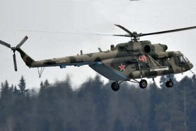Розвідка виманила в Україну російський вертоліт Мі-8 — ЗМІ