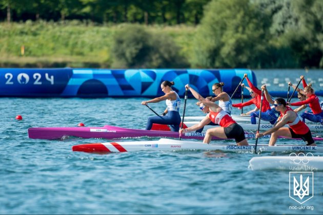 Олімпіада-2024: Людмила Лузан та Анастасія Рибачок здобули «срібло» у веслуванні на каное