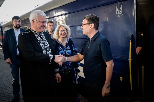 До Києва на День Незалежності прибули п’ятеро європейських лідерів