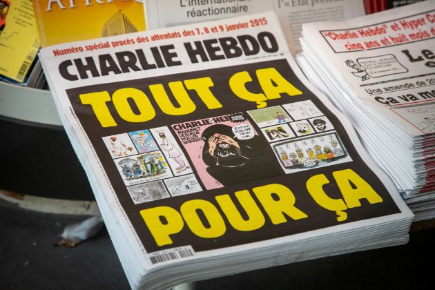 Charlie Hebdo знову надрукувала карикатуру на пророка Мухаммеда