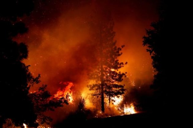 США в огні. Жертвами лісових пожеж стали 28 людей