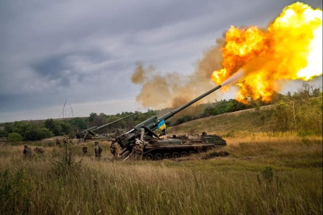 Карта бойових дій в Україні станом на 16 вересня