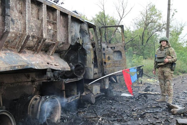 Українські військові показали металобрухт, що залишився після окупантів (фото)