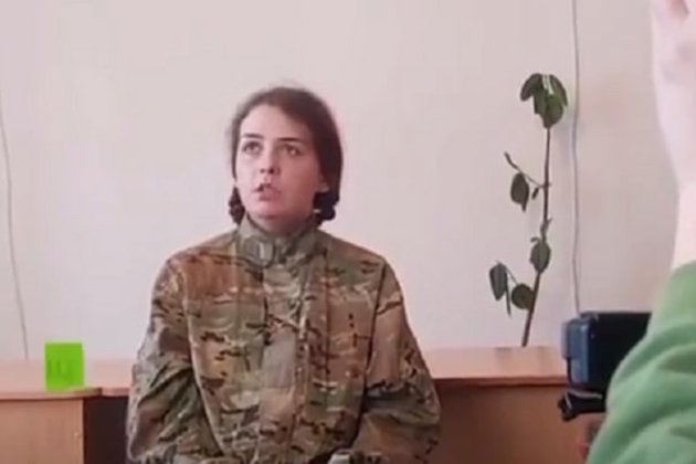 Російські пропагандисти вперше показали інтерв’ю із полоненою «Пташкою» з «Азовсталі» (відео)