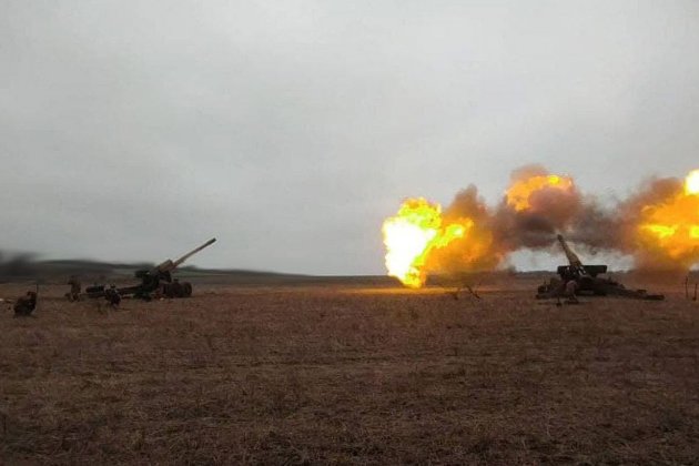Карта бойових дій в Україні станом на 17 вересня 2023 року 